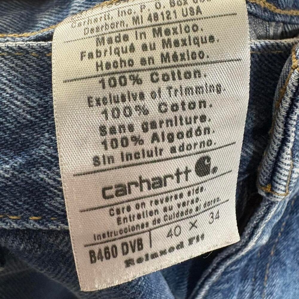 Vintage Baggy Carhartt Work Jeans - Picture 6 of 8